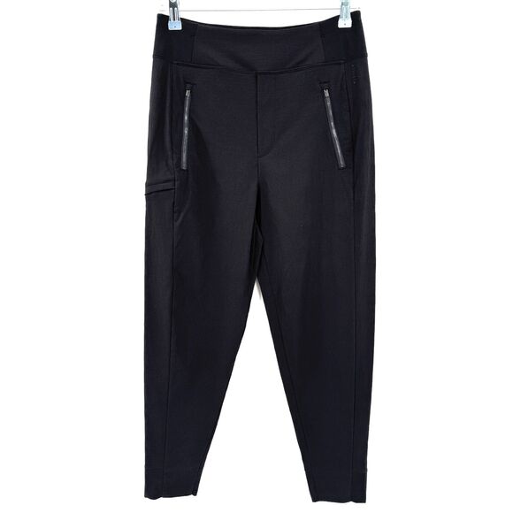 ATHLETA Black Trekkie North High Rise Jogger Pants Size 2 - Picture 2 of 7